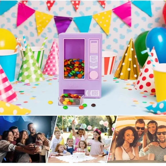 B959 Retro Style Candy Dispenser Vending Machine For Desktop - Picture 2 of 5